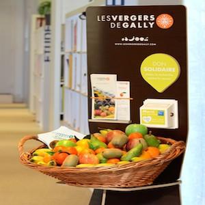 Le 1er service de fruits au bureau