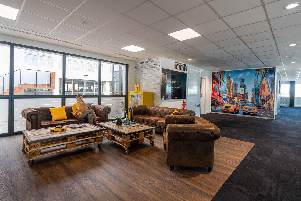 Aménagement espace convivialité en économie circulaire