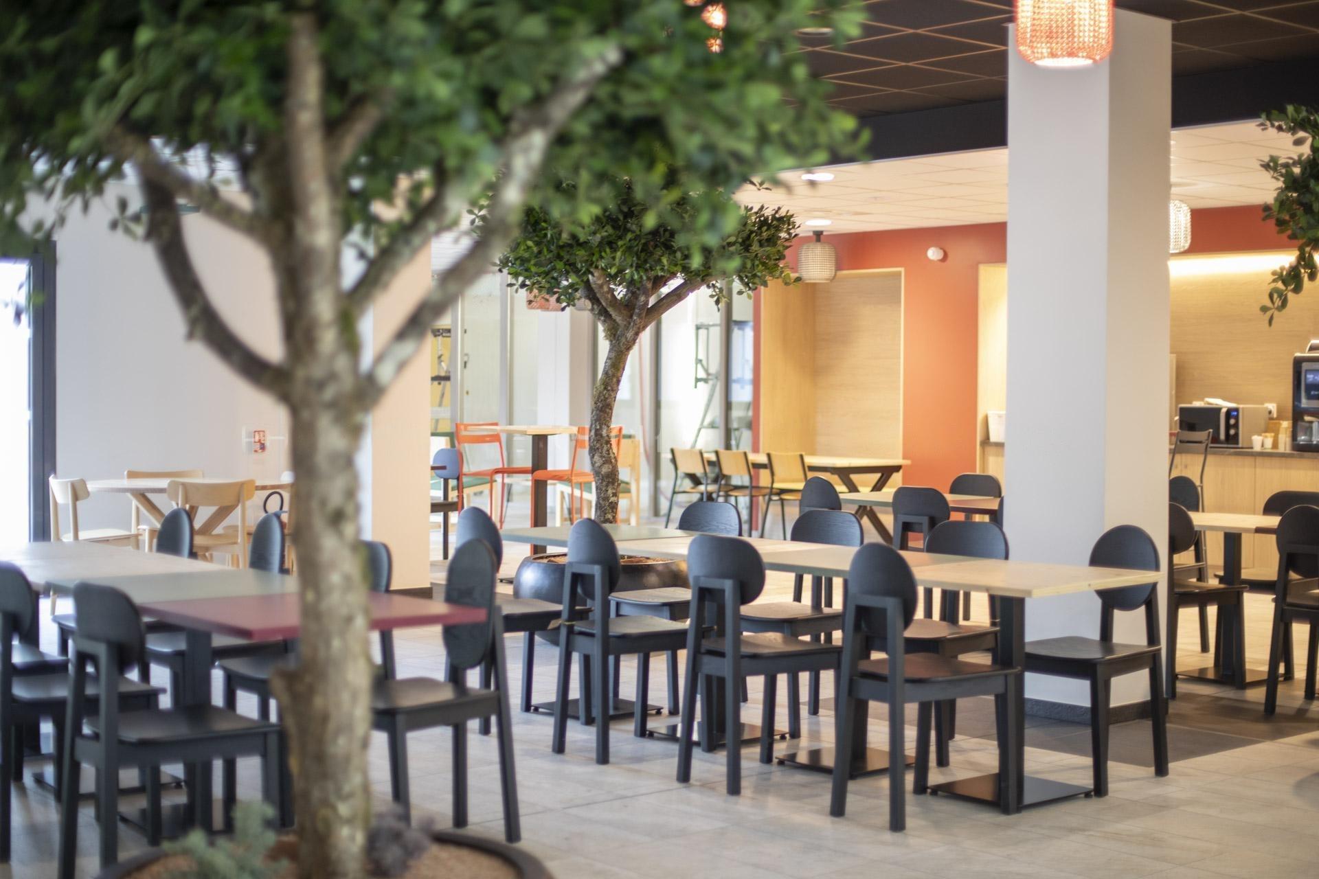 Aménagement cafétéria en économie circulaire