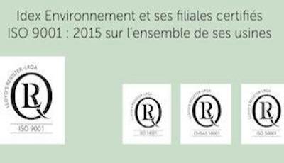 idex-et-ses-filiales-certifies-iso-9001