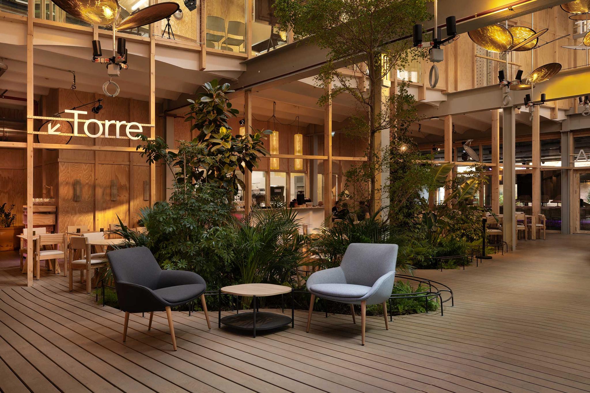 Infinito Delicias à Madrid : art, cuisine et esprit d'entreprise.